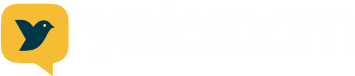 yeloroom – Share your light. Find your people. Logo